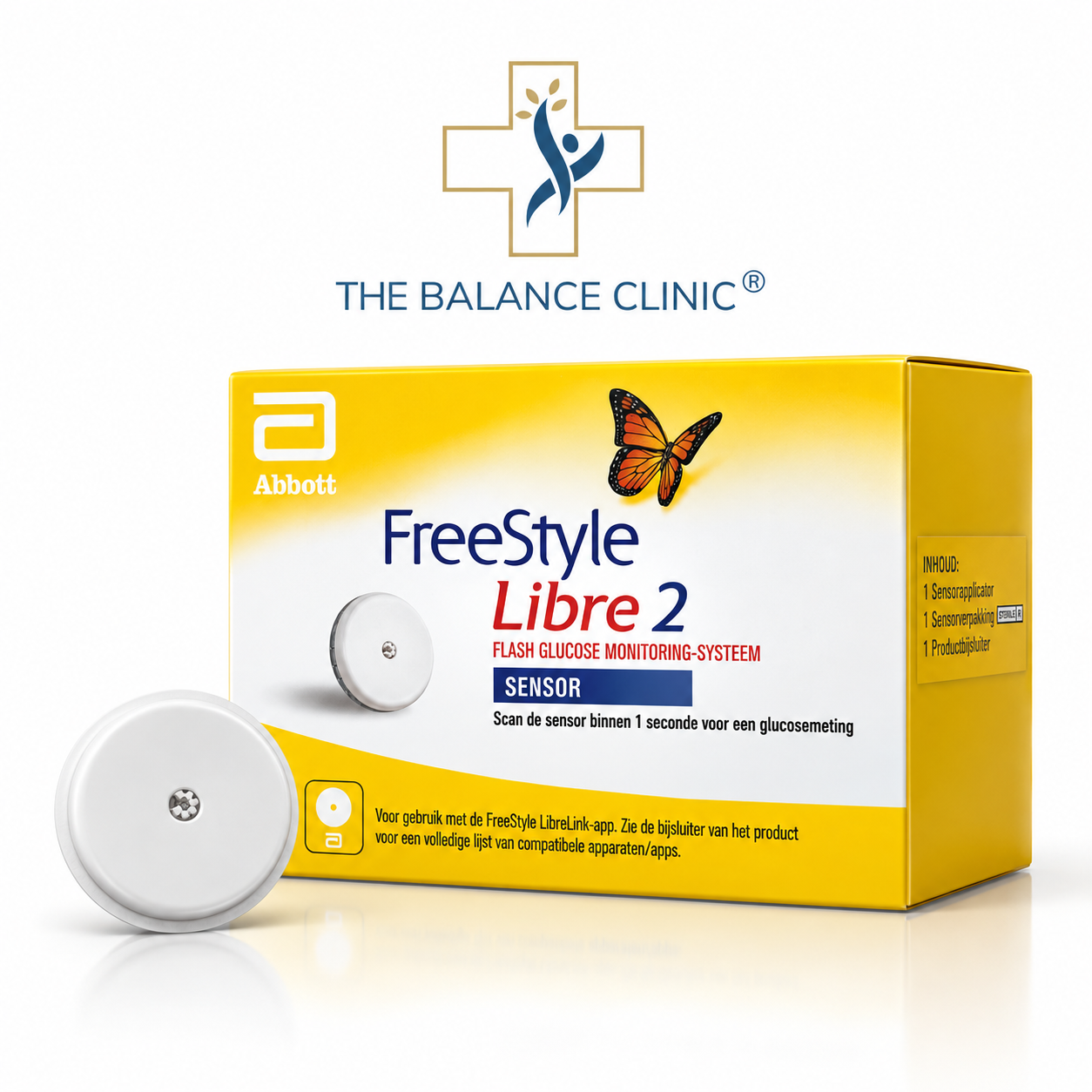 FreeStyle Libre 2 sensor inclusief uitslaggesprek met arts — cover