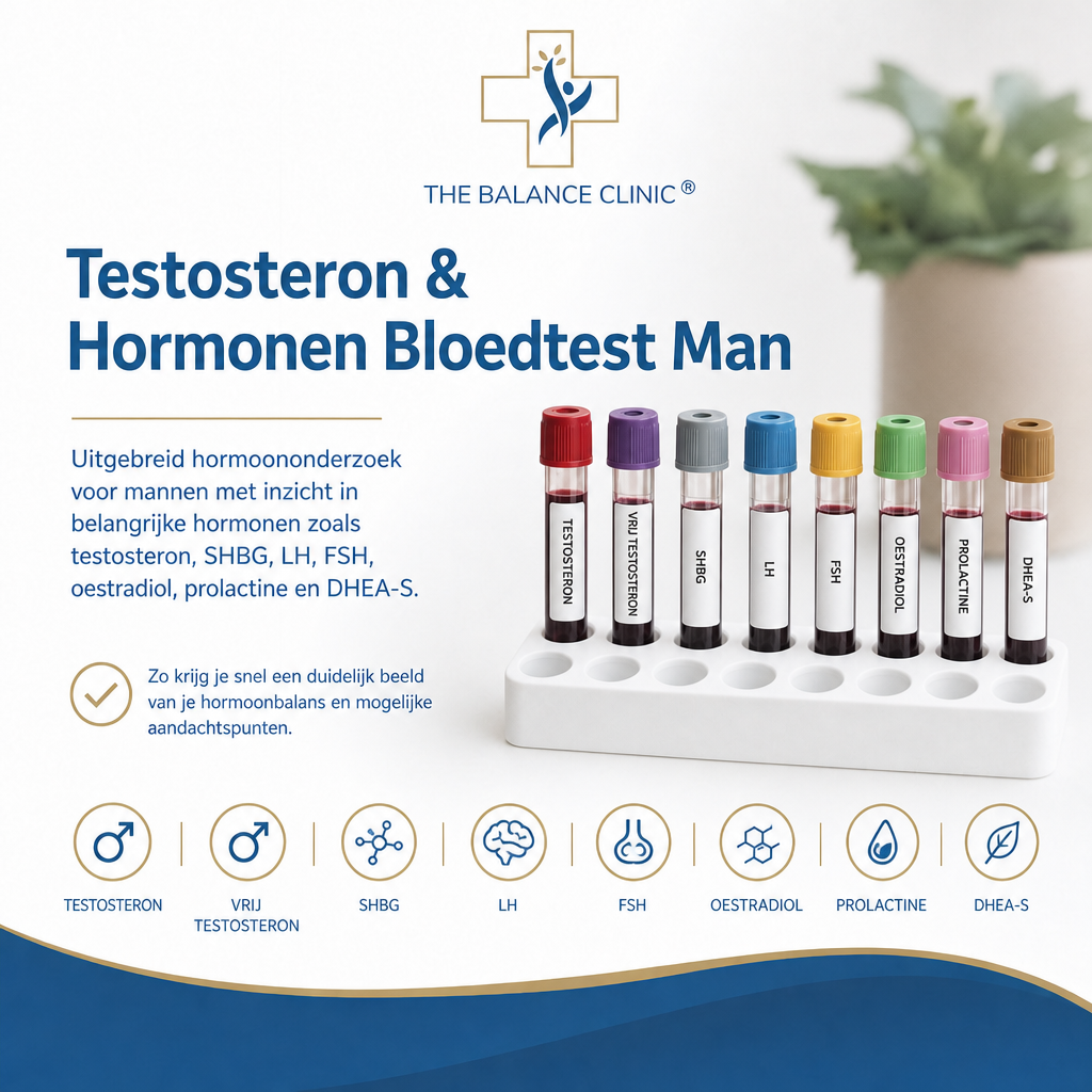 Testosteron & Hormonen Bloedtest Man — cover