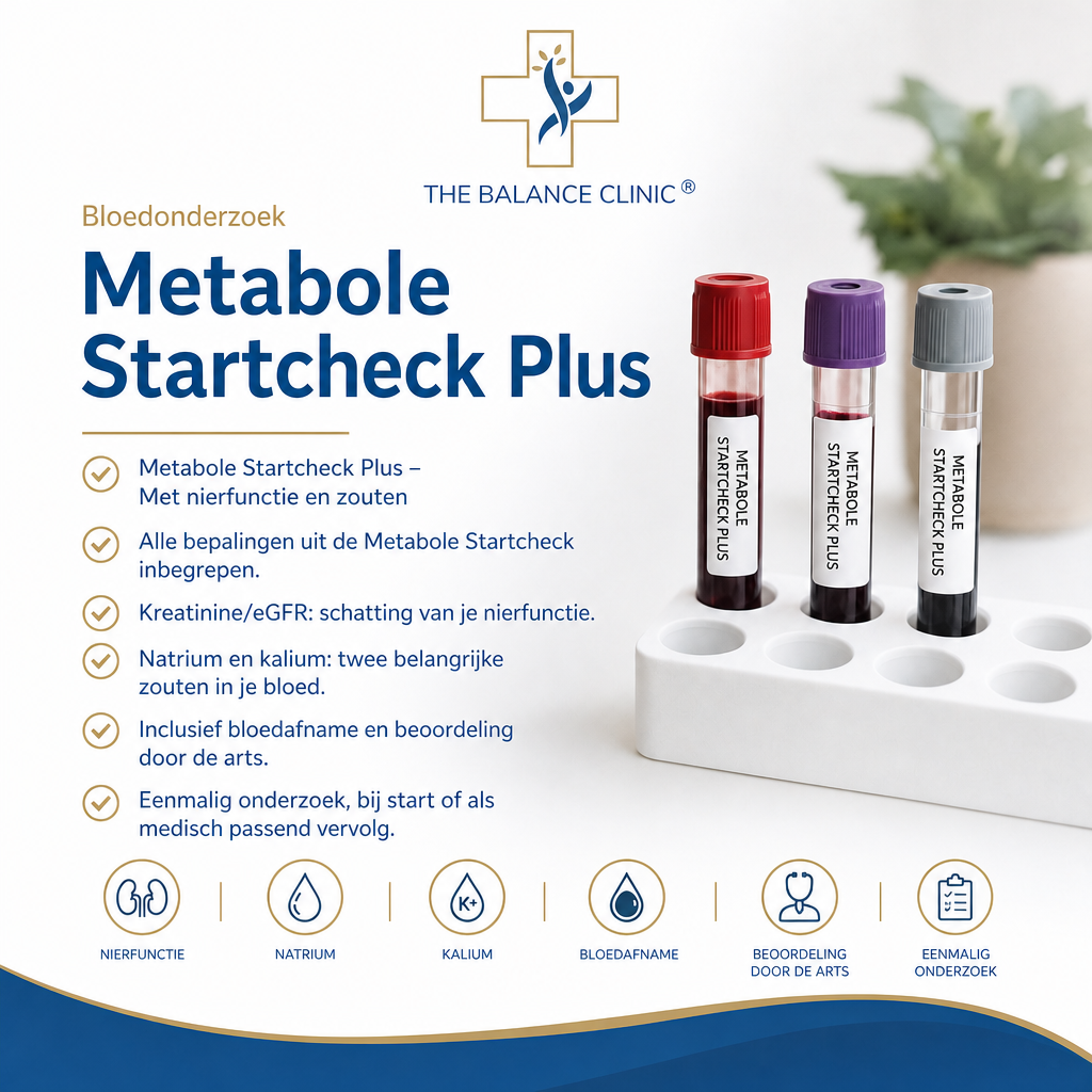 GLP-1 Startcheck Plus — Uitgebreid Metabool Bloedonderzoek — cover