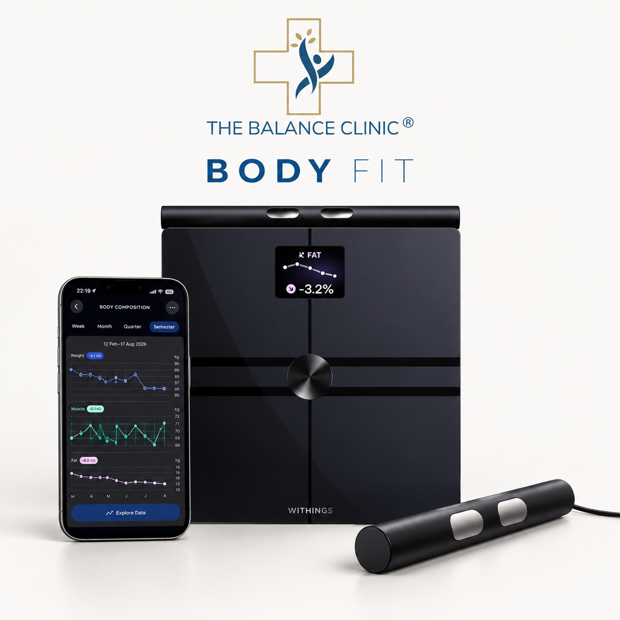 Withings BodyFit Black inclusief artsgesprek